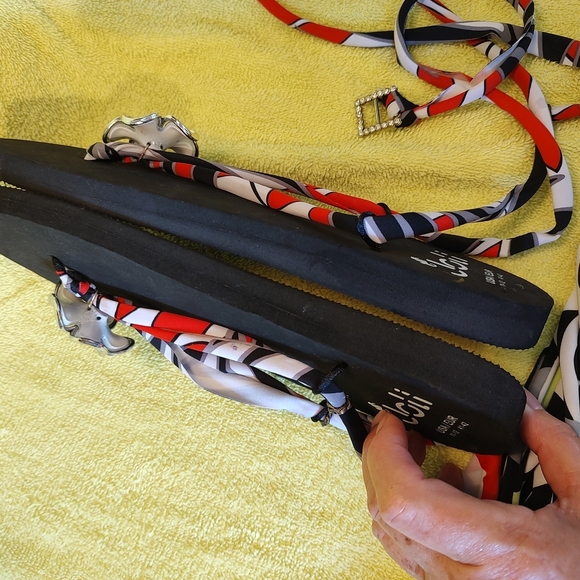 Joli Lace Up Sandals with Changeable Straps Never Worn - Picture 5 of 5